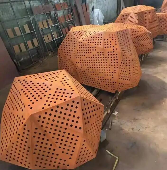 北仑耐候钢造型